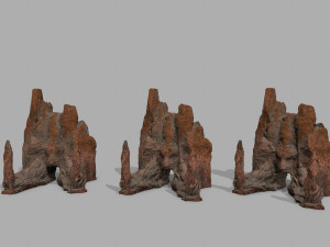 Rock Gate 3D 模型