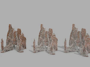 Rock Gate 3D Model