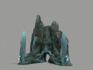 Rock Gate 3D Model