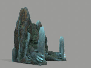 Rock Gate 3D Model