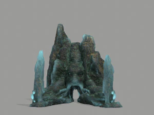 Rock Gate 3D Model