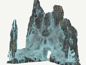 Portão de Pedra Modelo 3D