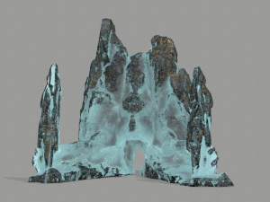 Rock Gate 3D Model