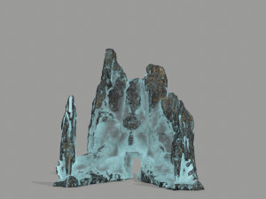 Rock Gate Model 3D