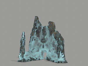 Rock Gate 3D Model