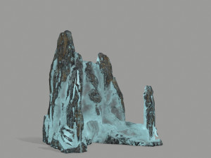 Rock Gate Model 3D