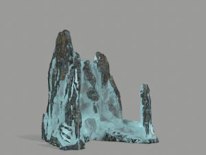 Rock Gate 3D Model