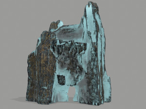 Rock Gate Model 3D