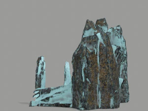 Rock Gate 3D Model