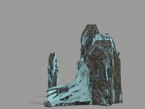Rock Gate Model 3D