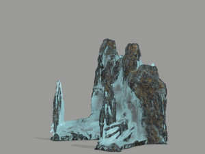 Rock Gate Model 3D