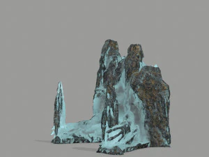 Rock Gate 3D Model