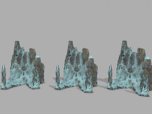 Rock Gate Model 3D