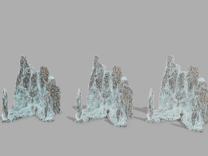 Rock Gate Model 3D