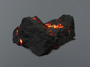 Lava stairs 3D Model
