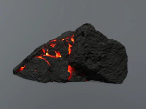 Lava stairs 3D Model