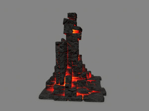 Lava gate 3D 模型