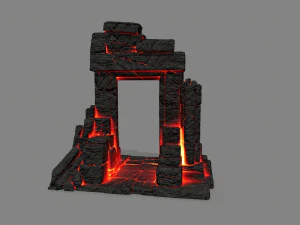 Lava gate 3D Model