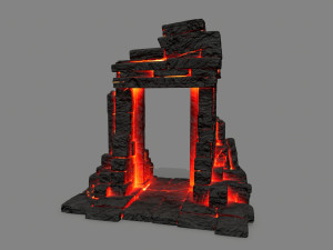 Lava gate 3D 模型