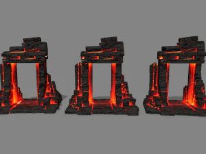 Lava gate 3D Model