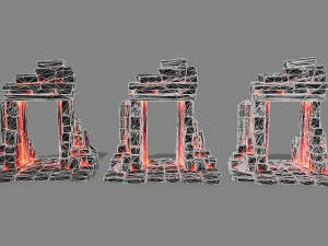 Lava gate 3D Model