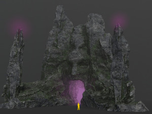 Rock Gate Modèle 3D