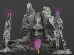 Rock Gate Modelo 3D