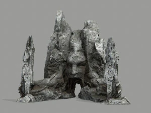 Rock Gate 3D Model