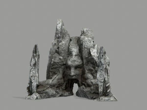 Rock Gate 3D Model