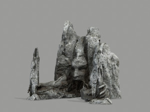 Rock Gate Modelo 3D