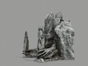 Rock Gate 3D Model