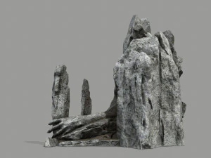 Rock Gate 3D Model