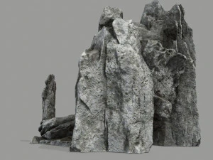 Rock Gate 3D Model