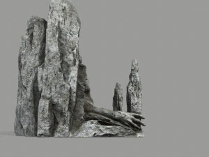 Rock Gate 3D Model