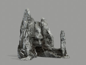 Rock Gate Modelo 3D