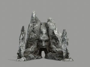 Rock Gate 3D Model