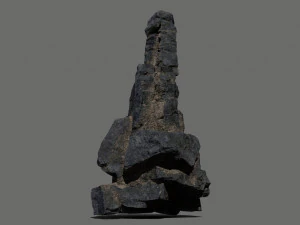 Desert rocks 3D Model