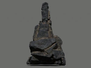 Desert rocks 3D Model
