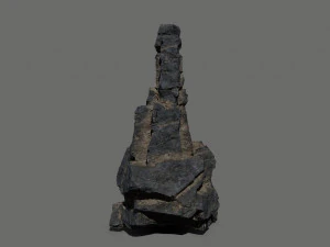Desert rocks 3D Model