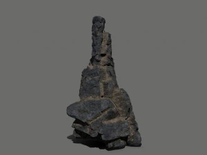Desert rocks 3D Model
