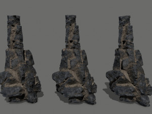 Desert rocks 3D Модель