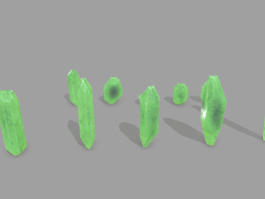 Crystal set Modelo 3D