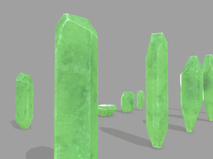 Crystal set Modelo 3D