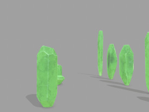 Crystal set Modelo 3D