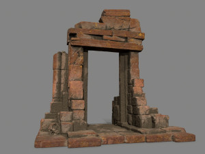 Ruin Gate 3D 모델