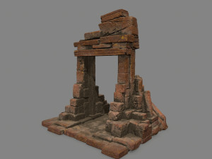 Ruin Gate 3D 모델