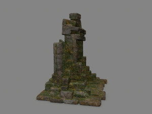 Ruin Gate 3D-Modell