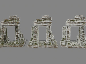 Ruin Gate 3D-Modell