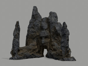 Rock Gate Modelo 3D