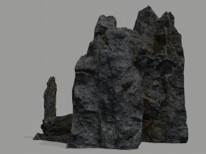 Rock Gate 3D Model